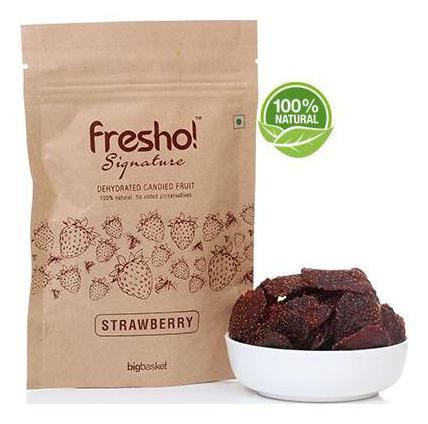 

Fresho Signature Dry Fruit Strawberry Dehydrated 50 Gm