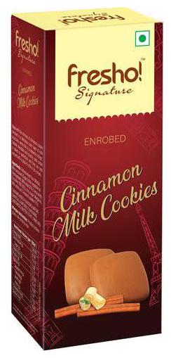 

Fresho Signature Enrobed Cookies - Cinnamon Milk Chocolate 75 g