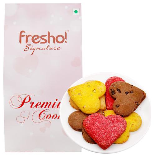 

Fresho Signature Heart Shaped - Assorted Cookies 200 g