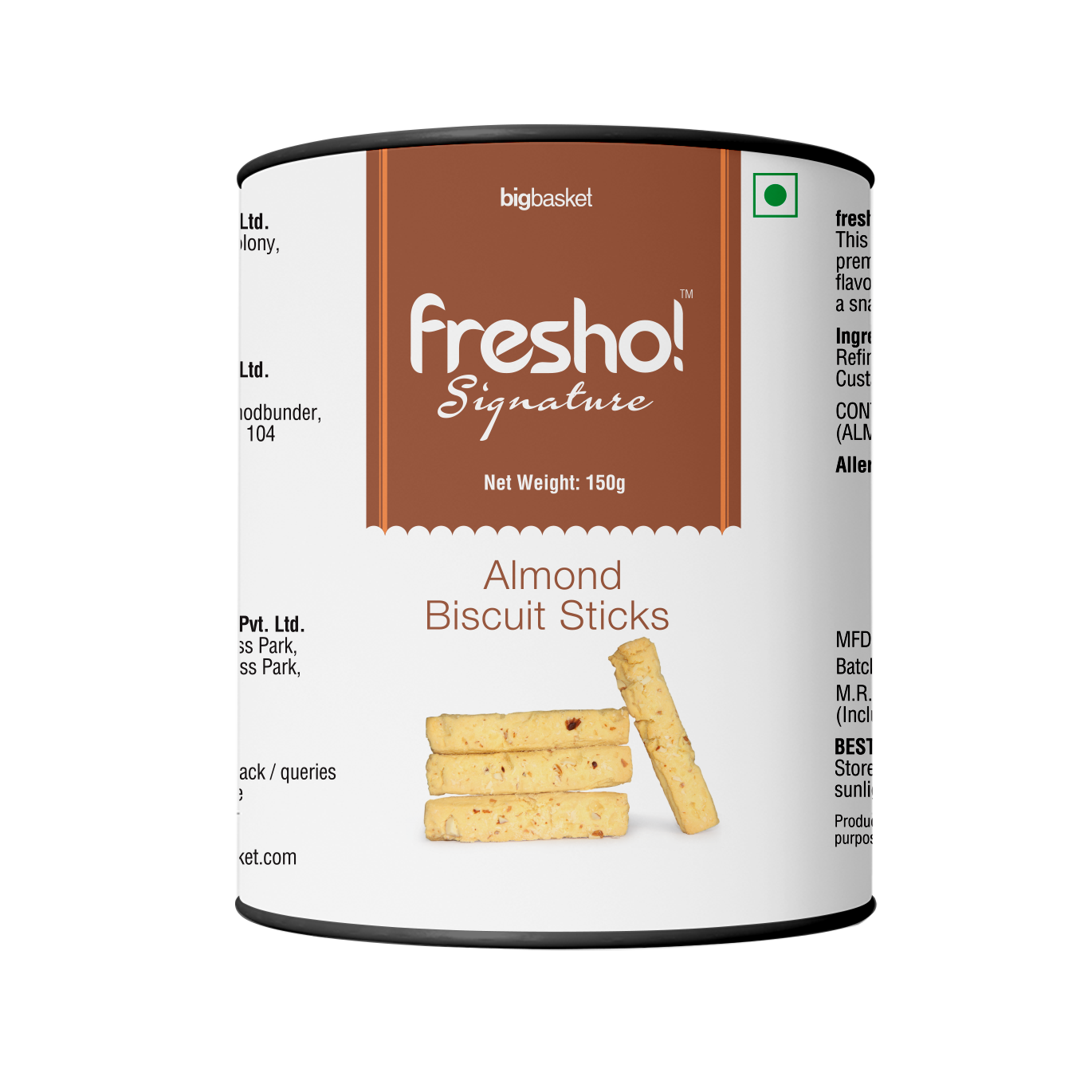 

Fresho Signature Almond Biscuit Sticks 150 g
