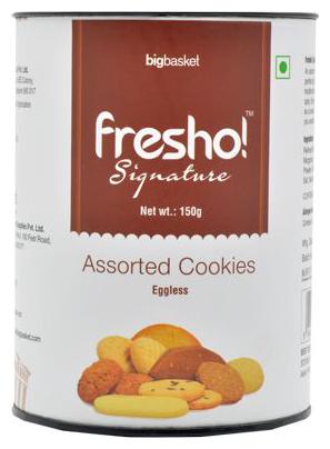 

Fresho Signature Cookies - Assorted Eggless 150 g