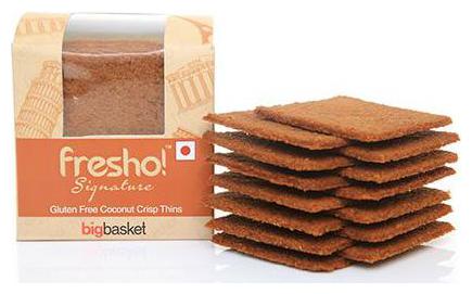 

Fresho Signature Thin Cookie Coconut Gluten Free 100 g