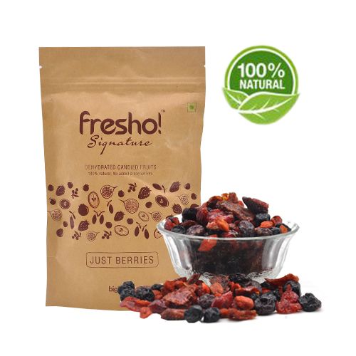 

Fresho Signature Just Berries - Dehydrated 50 gm