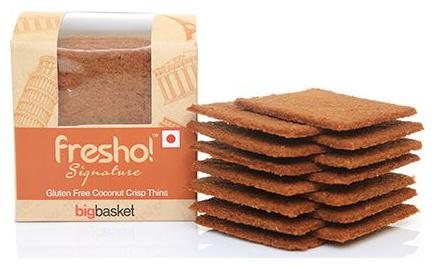 

Fresho Signature Thin Cookie Coconut Gluten Free 100 g