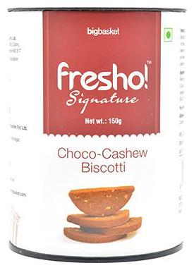 

Fresho Signature Biscotti Chocolate Cashew 150 g