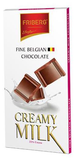 

Friberg Creamy Milk Chocolate With 31 Cocoa 100 g