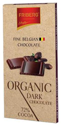 

Friberg Organic Extra Dark Chocolate 72 Cocoa 100 g