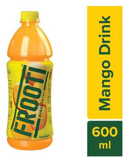 

Frooti Drink - Mango Fresh N Juicy 600ml