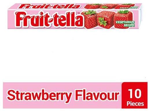 

Fruit-Tella Chewy Toffee - Strawberry Flavour 36 g