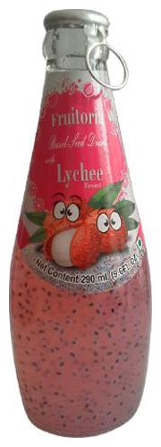 

Fruitoria Basil Seed Drink - Lychee 290 ml