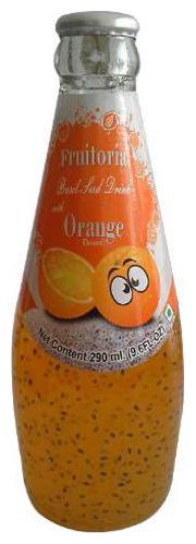 

Fruitoria Basil Seed Drink - Orange 290 ml