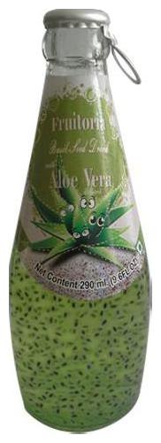 

Fruitoria Basil Seed Drink - Aloe Vera 290 ml