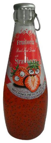 

Fruitoria Basil Seed Drink - Strawberry 290 ml
