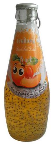 

Fruitoria Basil Seed Drink - Peach 300 ml