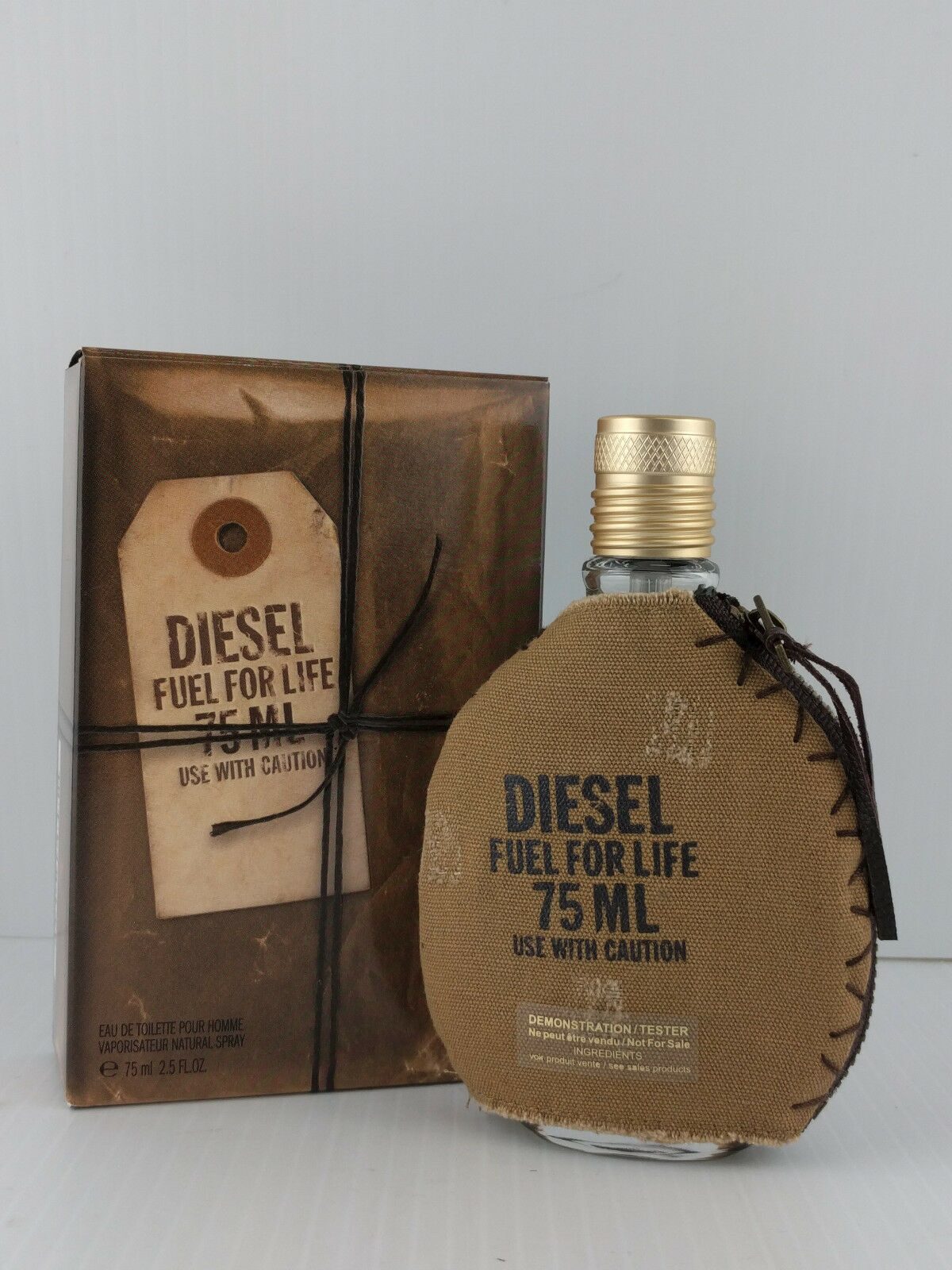 

FUEL FOR LIFE By DIESEL Men EDT 2 5 OZ 75 ML SPRAY NEW IN BOX - TST STICKER