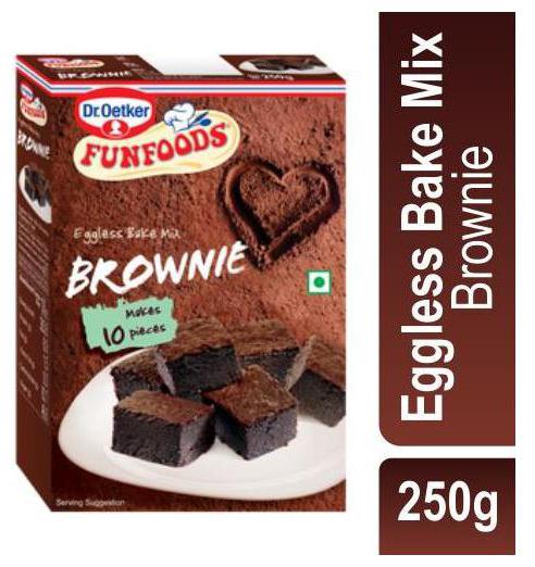 

FunFoods Bake Mix - Brownie (Eggless) 250 g