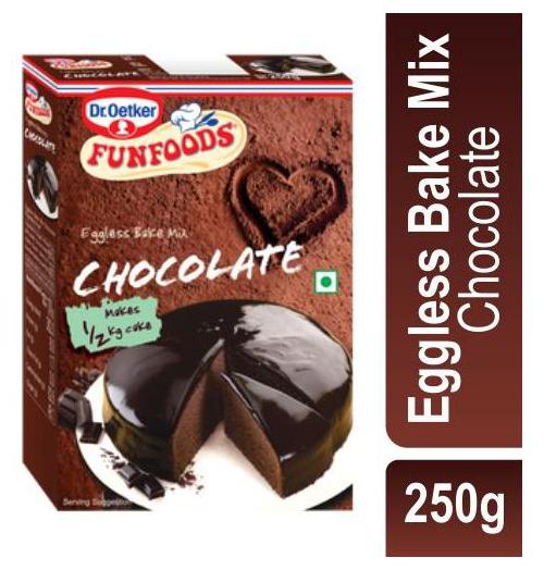 

Funfoods Eggless Cake Mix - Chocolate 250 Gm