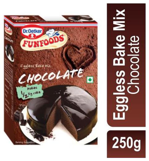 

Funfoods Eggless Cake Mix - Chocolate 250 g