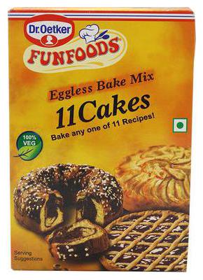 

FunFoods Eggless Cake Mix - 11 Cakes 250 g