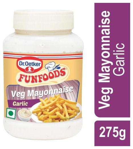 

Funfoods Mayonnaise - Garlic (Eggless) 275 g
