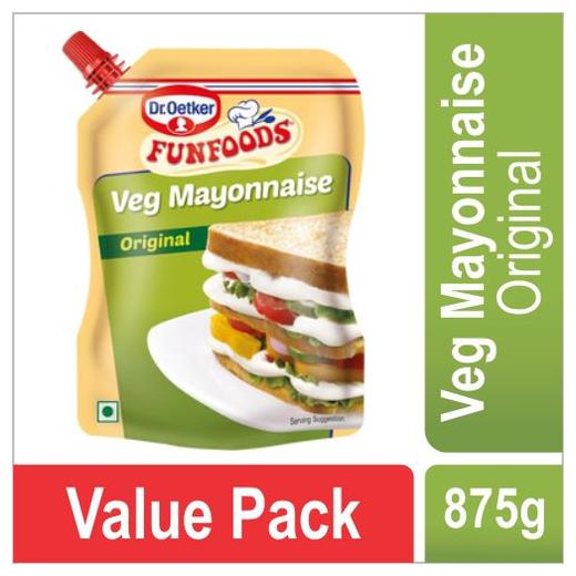 

Funfoods Mayonnaise - Veg 875 g