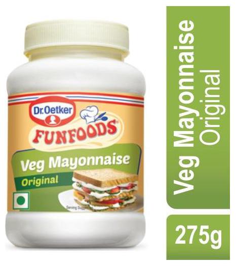 

Funfoods Mayonnaise - Veg Eggless 275 g