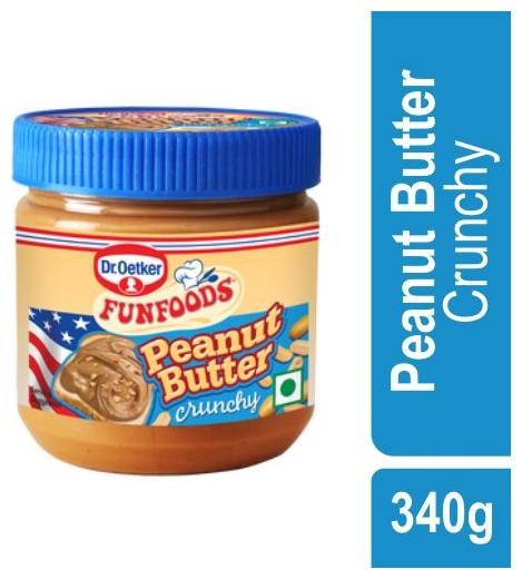 

Funfoods Peanut Butter - Crunchy 340 g