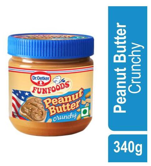 

Funfoods Peanut Butter - Crunchy 340 g