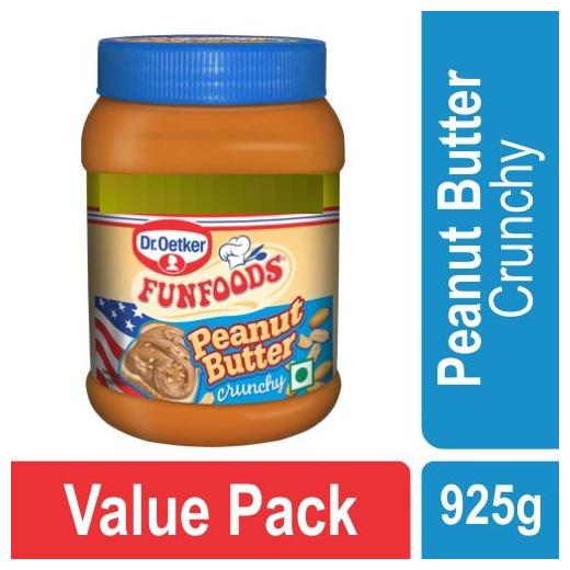 

FunFoods Peanut Butter - Crunchy 925g