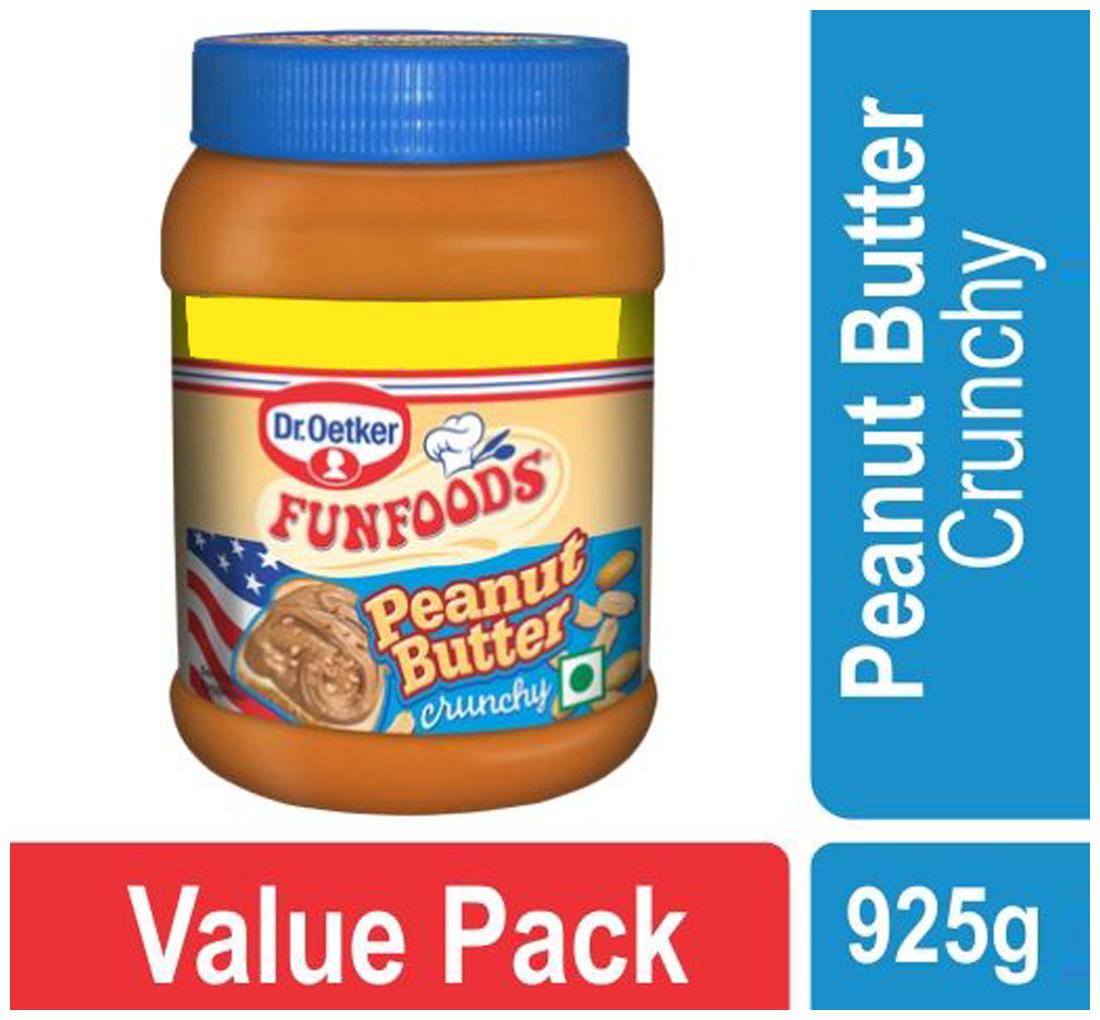 

FunFoods Peanut Butter - Crunchy 925 gm