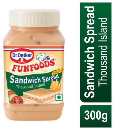 

Funfoods Sandwich Spread - Thousand Island (Eggless) 300 g