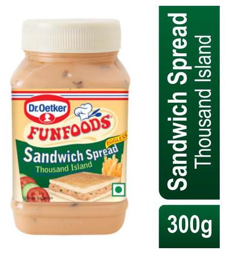

Funfoods Sandwich Spread - Thousand Island (Eggless) 300 g