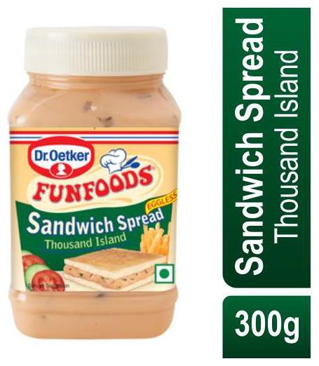 

Funfoods Sandwich Spread - Thousand Island (Eggless) 300 g