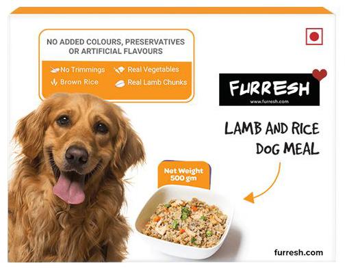 

Furresh Dog Meal - Lamb Brown Rice 500 g