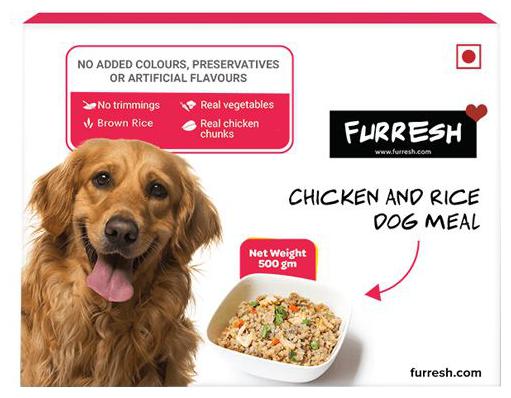 

Furresh Dog Meal - Chicken Brown Rice 500 g