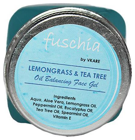 

Fuschia Lemongrass Tea Tree Oil Balancing Face Gel 100 g