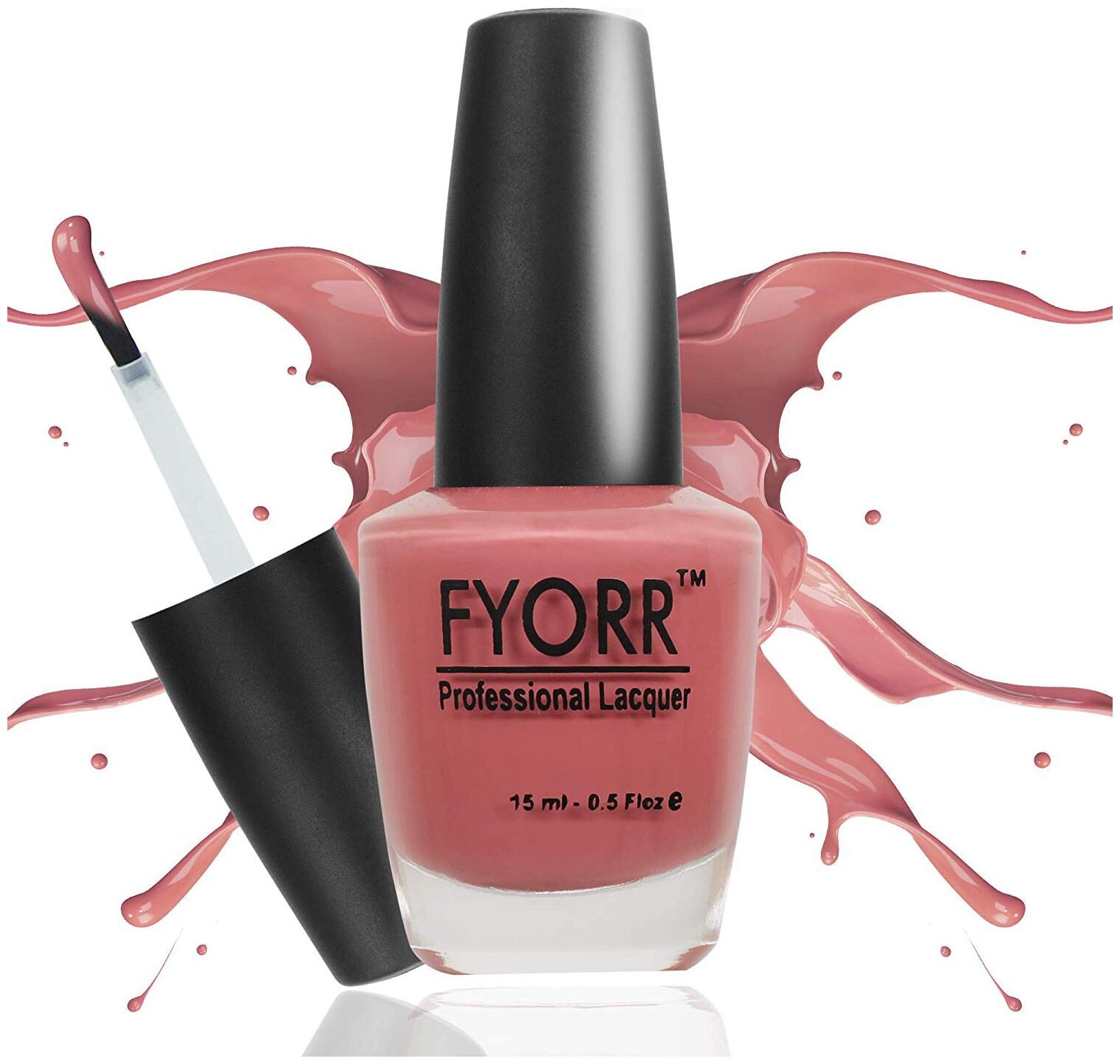 

FYORR Jelly Pink Long Lasting Nail Paint(Nude-Color)15ml