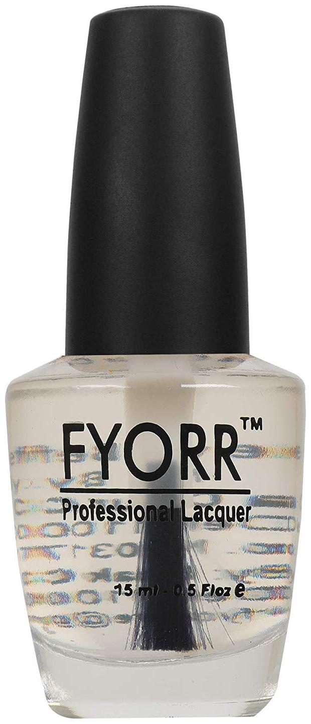 

FYORR Top Base Coat Long Lasting Nail Paint(Clear-Color)15ml
