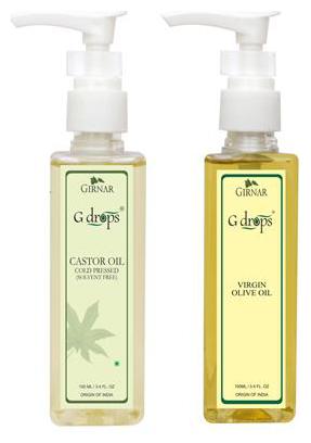 

G drops Castor Virgin Olive Oil Combo(100ml 100ml)