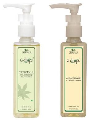 

G drops Castor Almond Oil Combo(100ml 100ml)