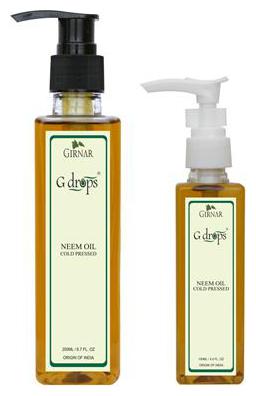 

G drops Neem Oil Cold Pressed Combo(200ml 100ml)