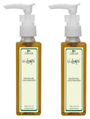 

G drops Neem Oil Cold Pressed Combo(100mlx2)
