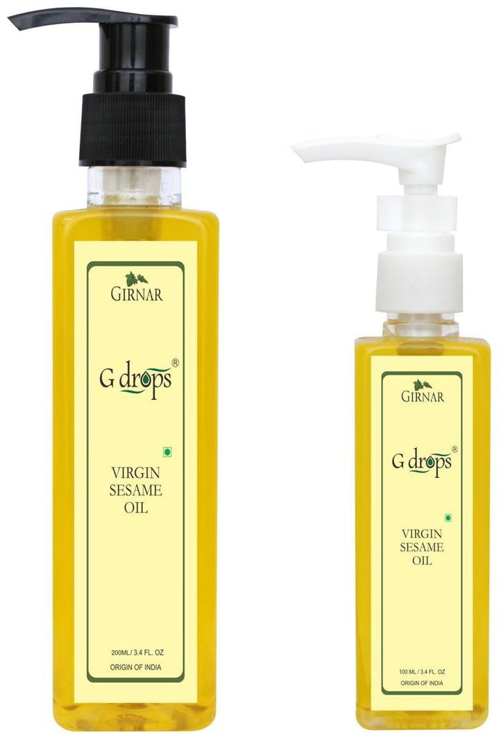 

G drops Virgin Sesame Oil Combo 300ml (100ml 200ml)