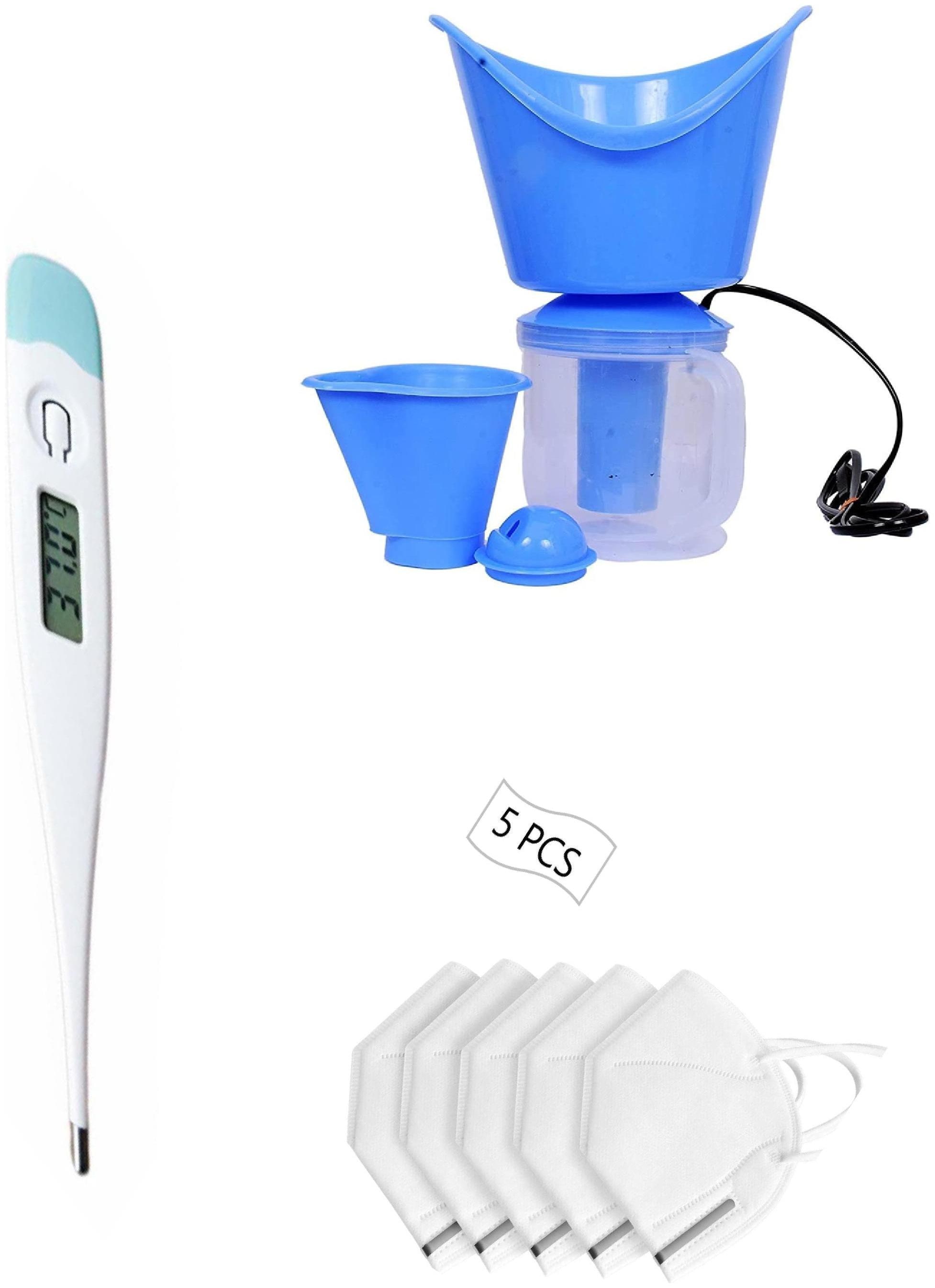 

G GAPFILL Facial Steamer 3 ATTACHMENTS With 5 KN95 Masks And 1 pc Digital thermometer
