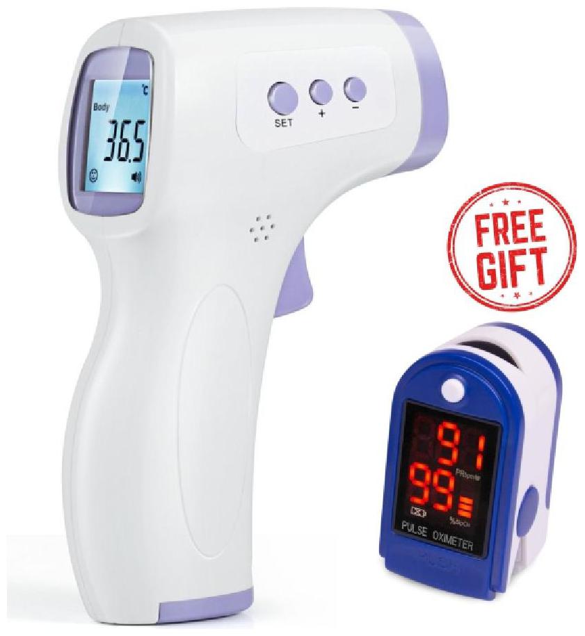 

G Gapfill Non Contact Infrared Thermometer With Free Oximeter (Pack of 1)
