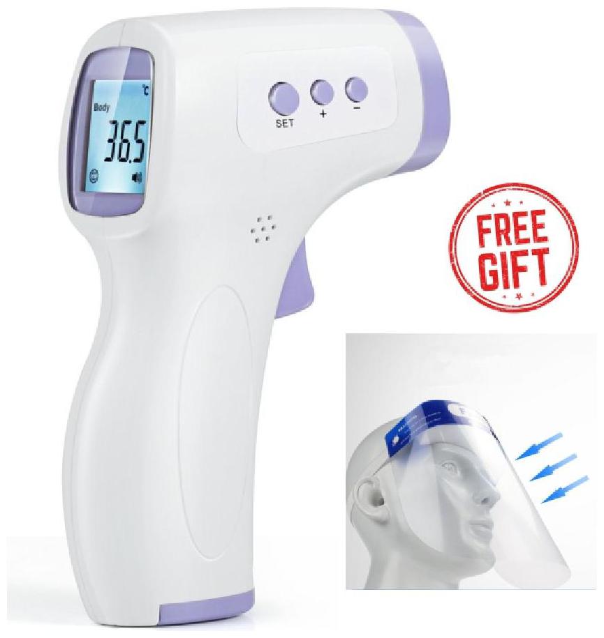 

G Gapfill Non Contact Infrared Thermometer With Free Face Shield (Pack of 1)