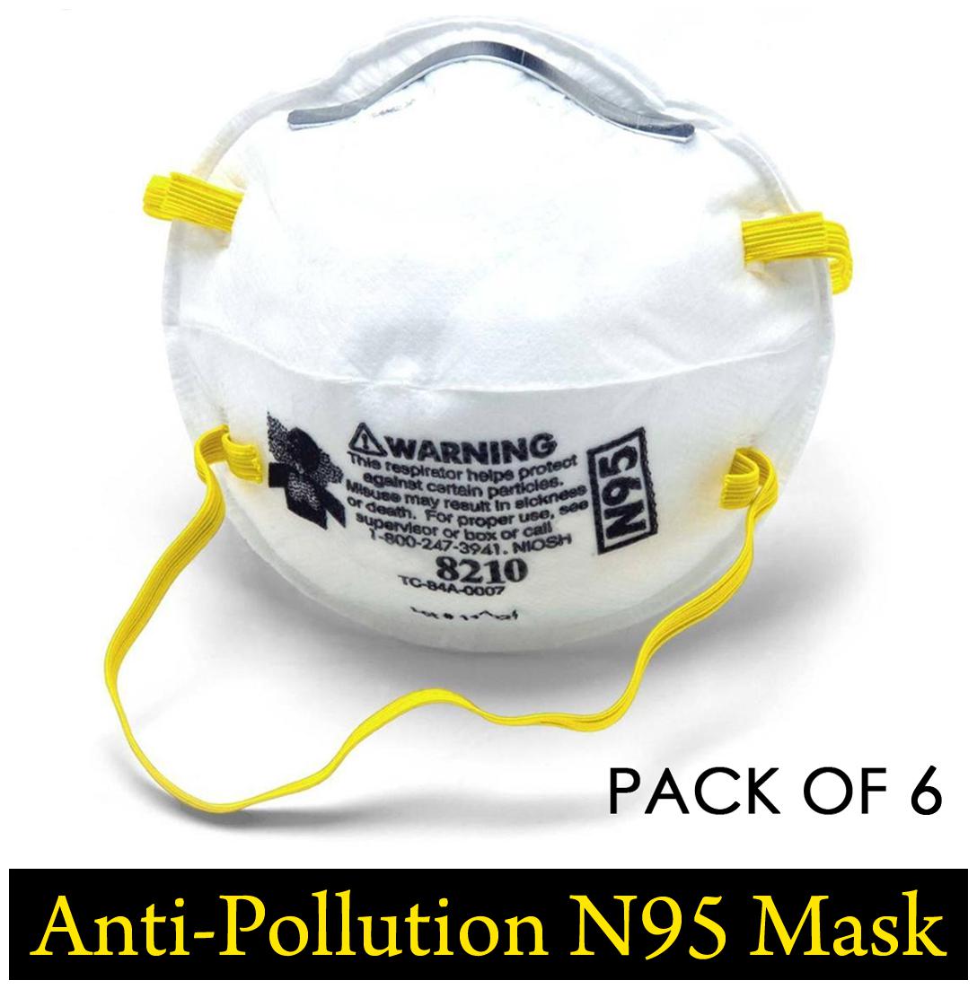 

Gabbar Particulate Respirator 8210 N95 160 EA Case (Pack of 6)