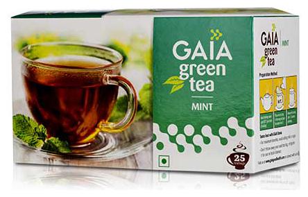

Gaia Green Tea Mint 25 Bags