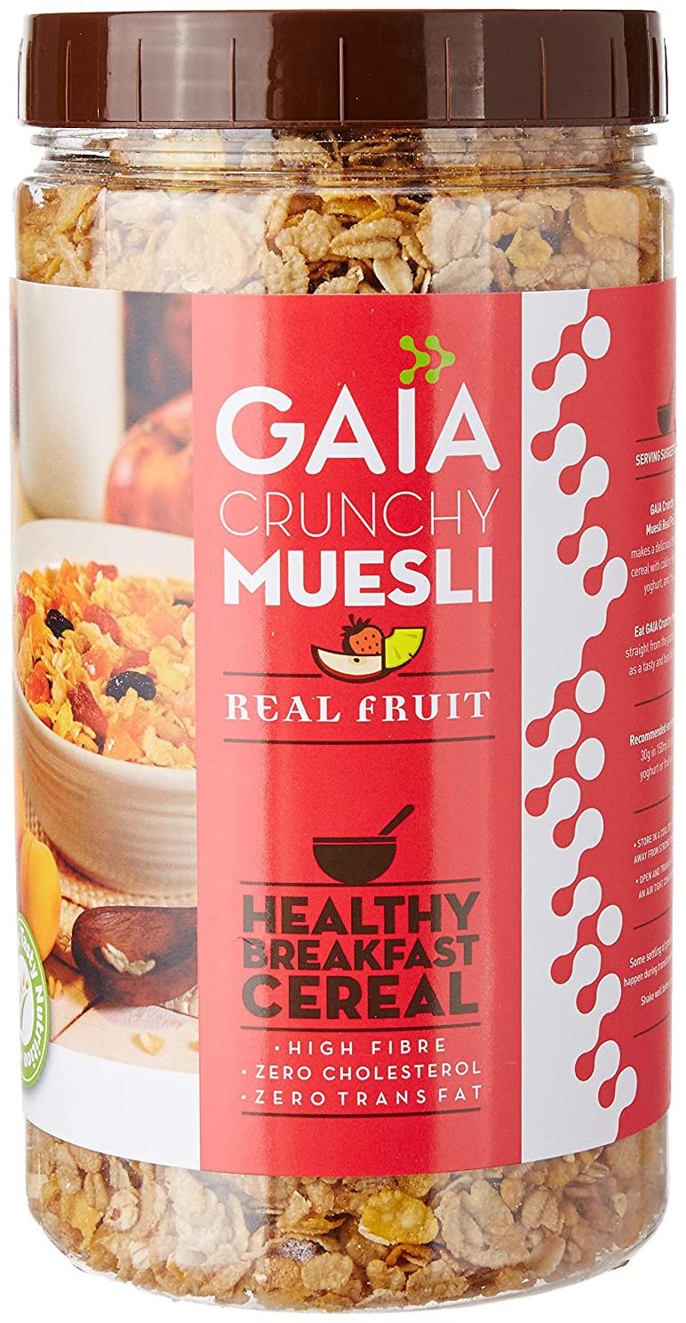 

Gaia Muesli Real Fruit 1kg (Pack Of 1)