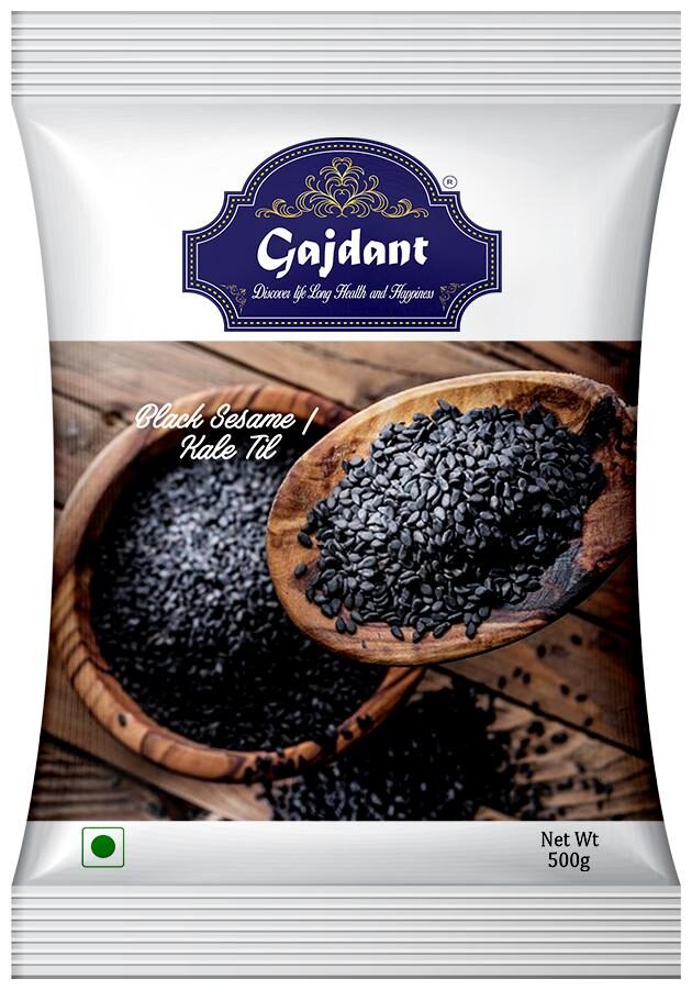 

Gajdant Black Sesame Kale Til - 500g